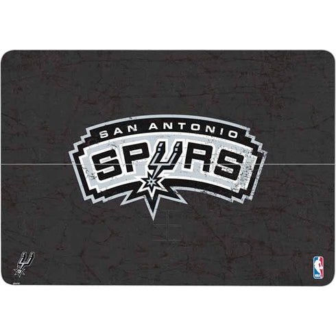 NBA San Antonio Spurs Distressed Surface Laptop Studio Skin